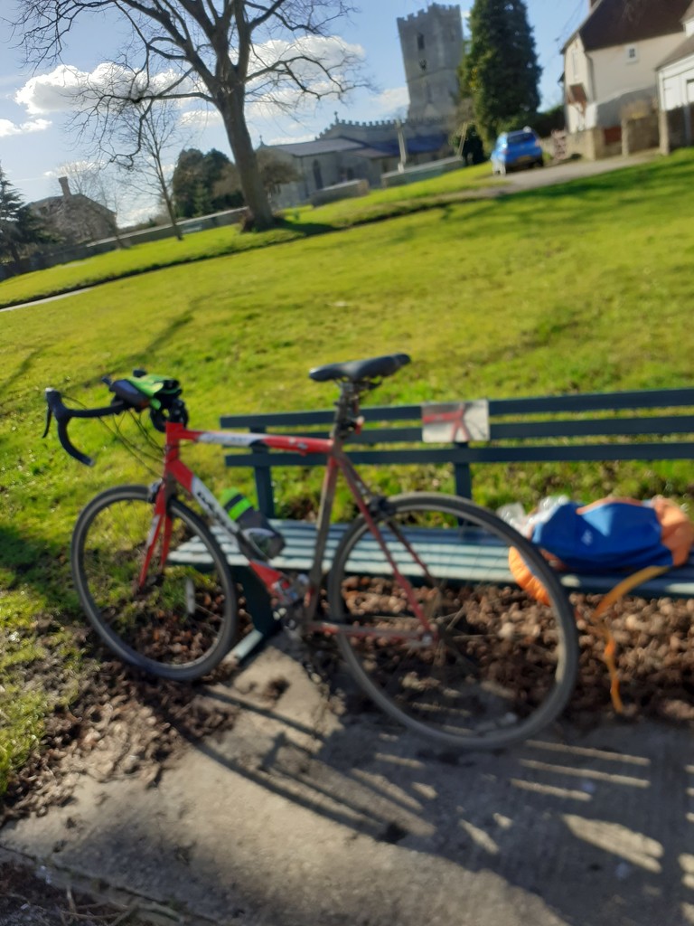 cycling in the sunshine and the lock down by ianmetcalfe