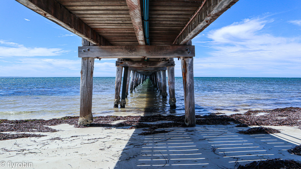 Marion Bay Jetty by flyrobin