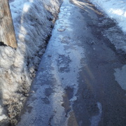 27th Feb 2021 - Ice #2: On the Sidewalk