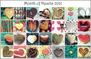 28th Feb 2021 - Month of Hearts Calendar
