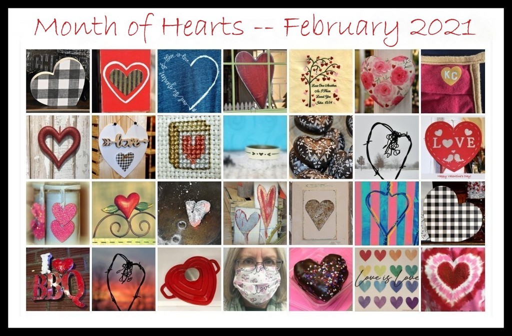 Month of Hearts - February 2021 by genealogygenie