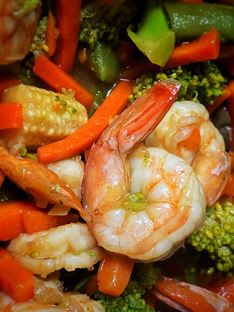 Shrimp stir fry by jeffjones