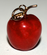 1st Mar 2021 - Red apple jewelry