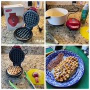 3rd Mar 2021 - Mini Waffles, Maxi Fun