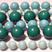 Green beads by homeschoolmom