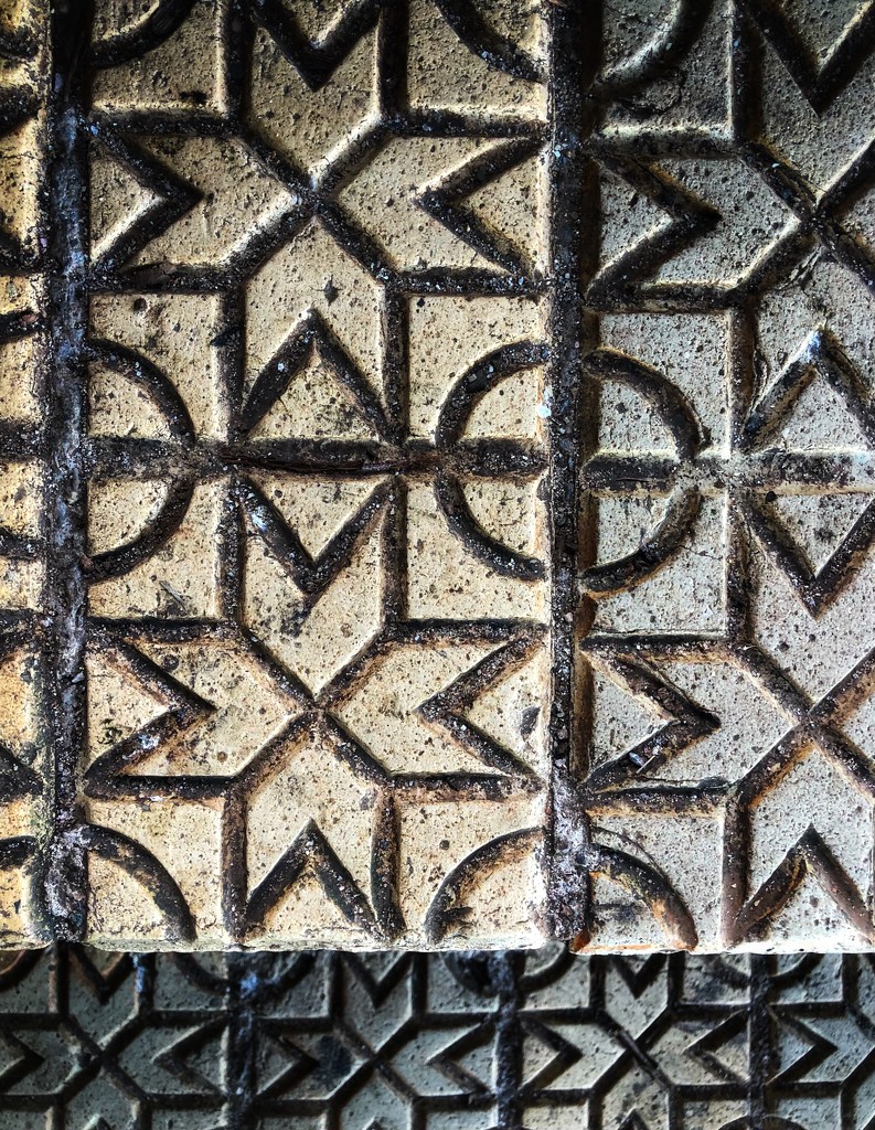 Old Tile Steps by cookingkaren