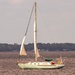 Sailboat Crusing the River! by rickster549
