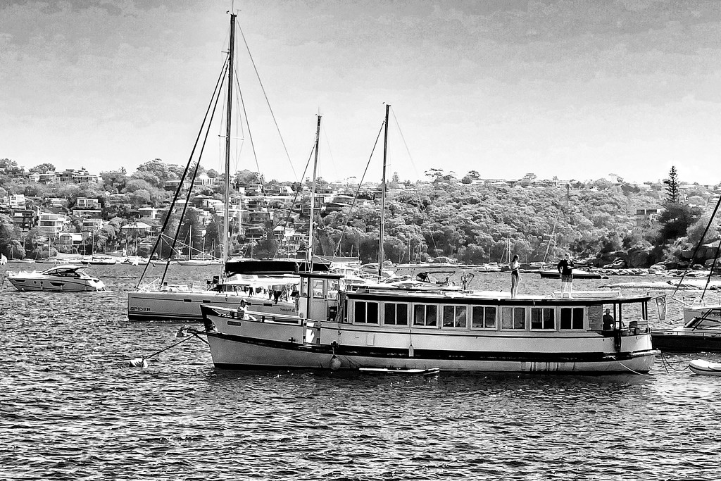 Partially restored Nicholson or Stannard ferry by johnfalconer