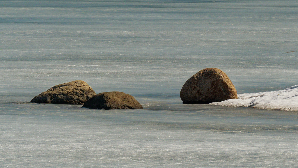 boulders in ice by rminer
