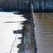 Water at the edge of the dam and spillway by larrysphotos