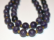 6th Mar 2021 - Purple bead necklace