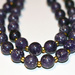 Purple bead necklace by homeschoolmom