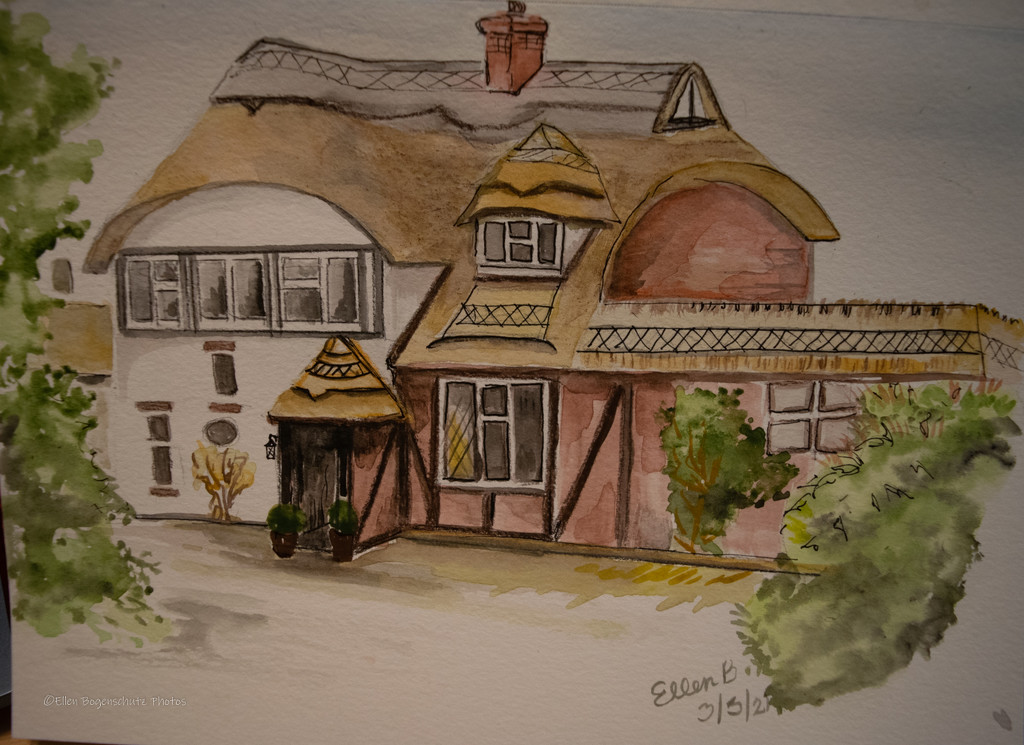 Secret Beauty, Lesley's Cottage By Ellen by artsygang
