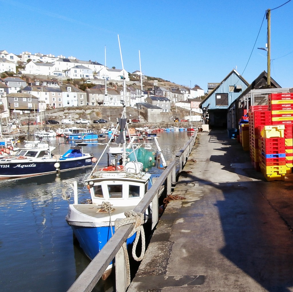 Fish sheds, Mevagissey by cutekitty