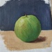 Apple in oil  by artsygang