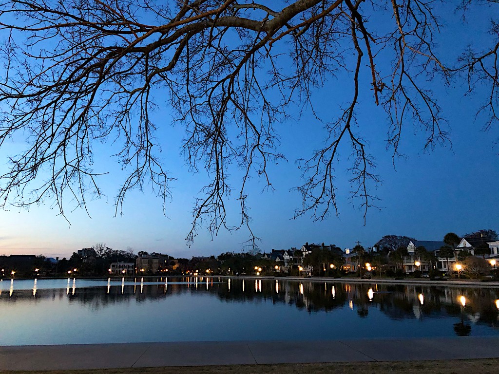 Colonial Lake at the Blue Hour” by congaree
