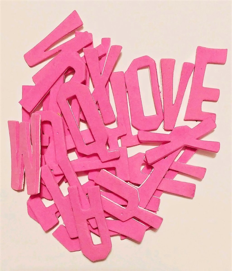 Pile of Pink Letters by jo38