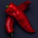 Red peppers by rumpelstiltskin