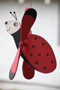8th Mar 2021 - RAINBOW2021 - Ladybug Whirligig