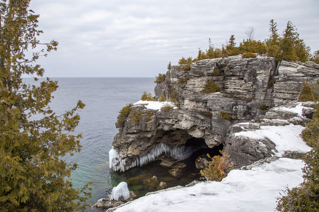 The Grotto, Bruce Peninsula  by pdulis