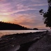 Sunset behind Parker Island by yoland