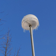5th Feb 2021 - A street lamp with icicles IMG_20210205_103618