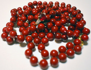 8th Mar 2021 - Red Beads and Garnet