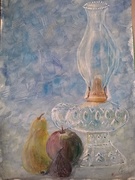 11th Mar 2021 - Apple, Pear, Fig and Lamp