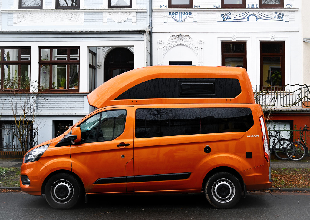 Orange Vehicle by toinette