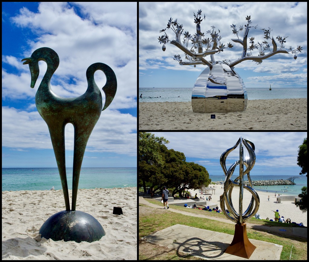 Sculptures By the Sea by merrelyn