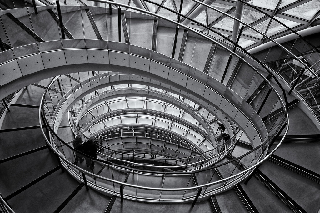 0312 - Spiral Staircase, City Hall by bob65