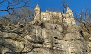 6th Mar 2021 - A 300 Million Years Old Rock and a Castle Built in 1908.