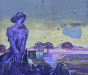 13th Mar 2021 - Purple - Wall Mural