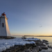 Big Tub Lighthouse Sunrise by pdulis