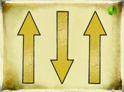 17th Mar 2021 - Yellow Directional Signs