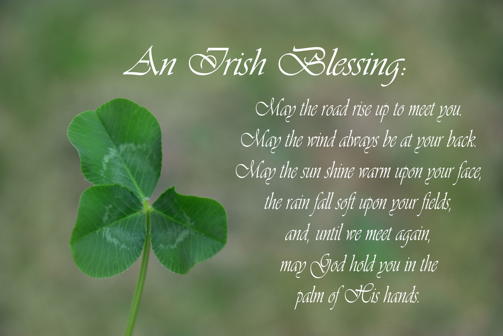 Irish Blessing for St. Patrick's Day by homeschoolmom
