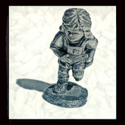 19th Mar 2021 - Pewter Figure