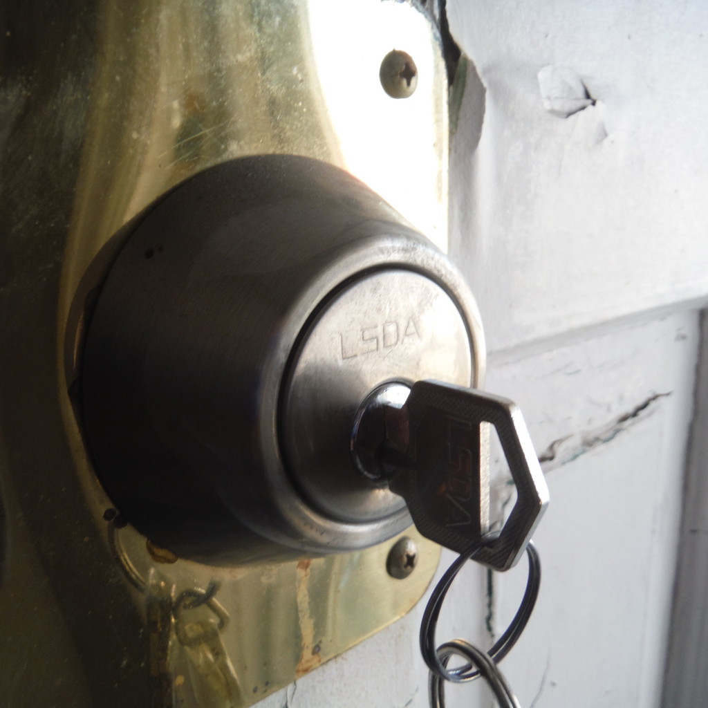 Locks #1: Front Door by spanishliz
