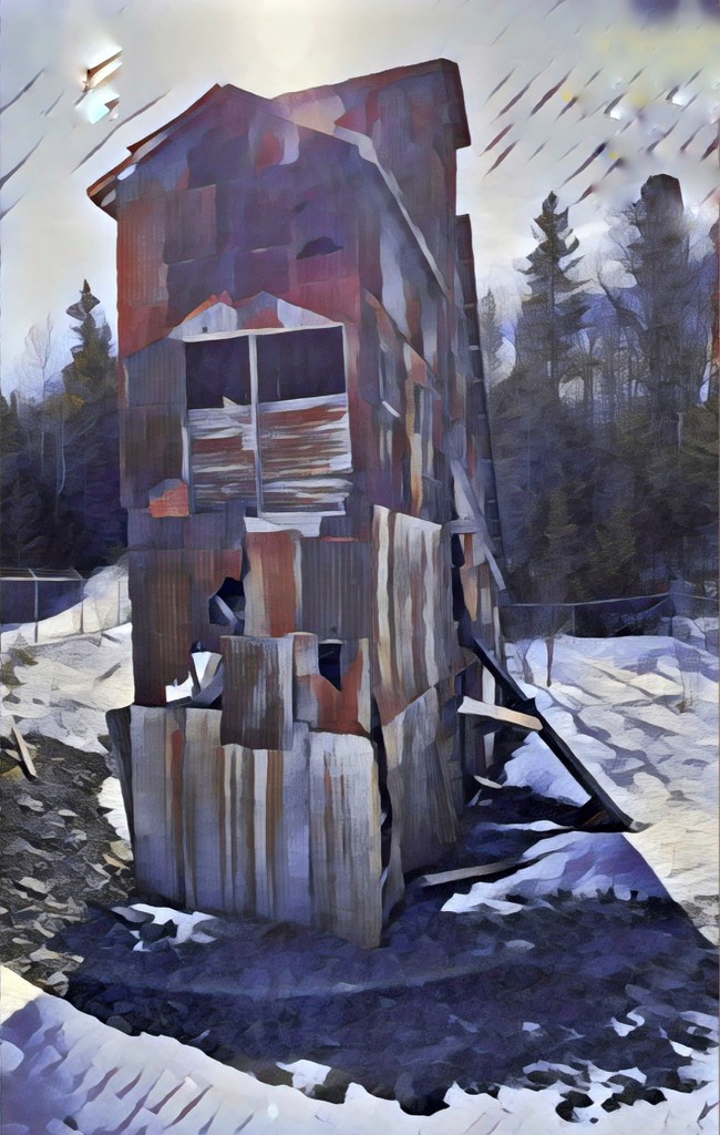 The Provincial Headframe  by radiogirl