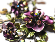20th Mar 2021 - Purple flower necklace