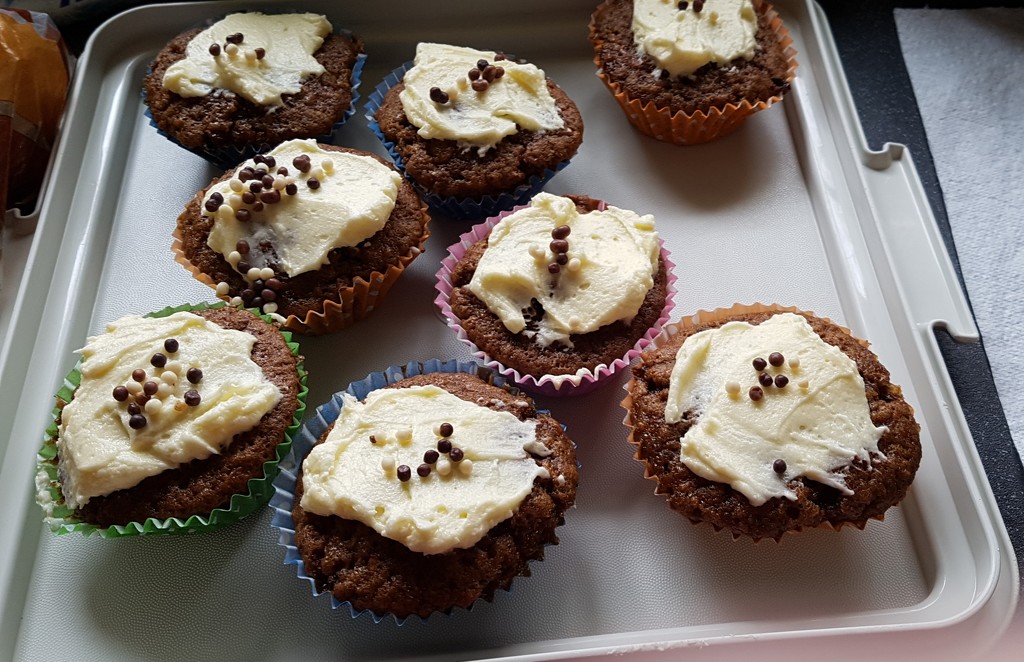 Carrot cake muffins  by rosiekind