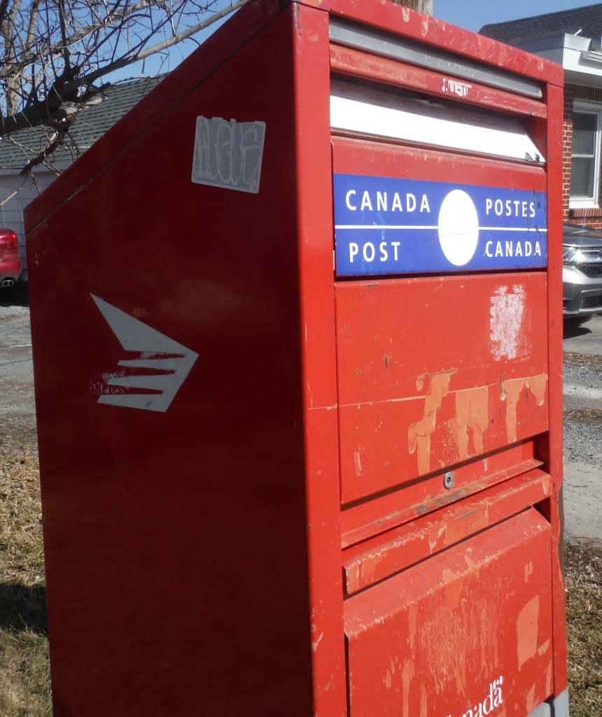 Red Mail Box by spanishliz