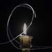 Candle with Light Painting by granagringa
