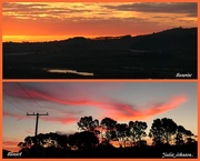 23rd Mar 2021 - Sunrise & Sunset...