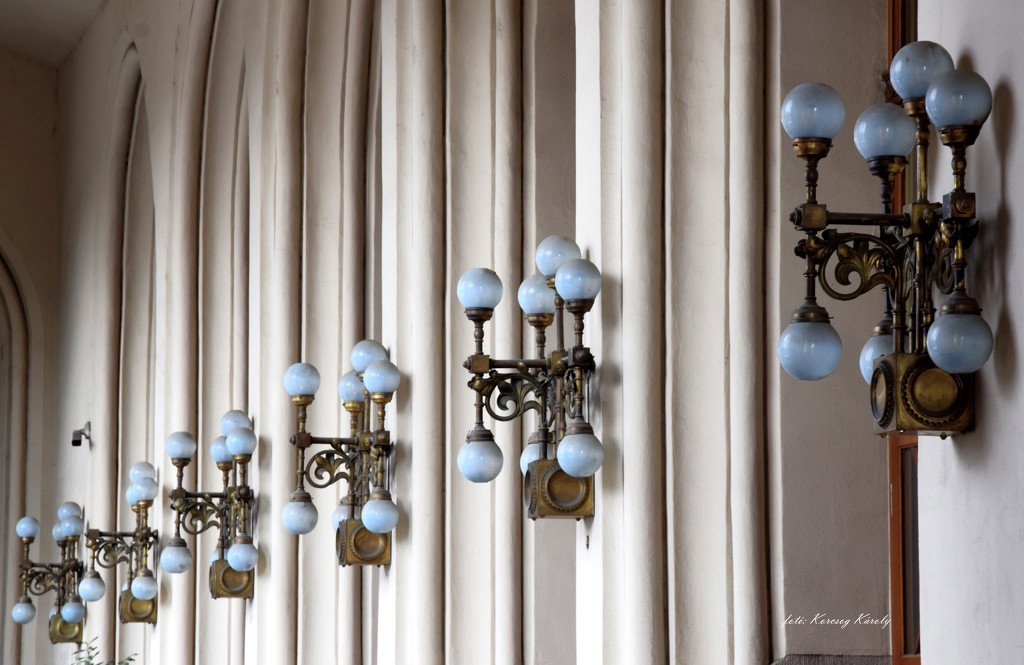 Row of lamps by kork