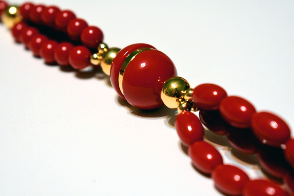 Red Necklace by homeschoolmom
