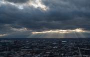 24th Mar 2021 - Sun Rays Shine Under the Clouds