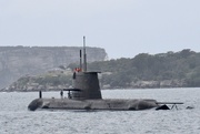 22nd Mar 2021 - Why is this little sub in Sydney Harbour 