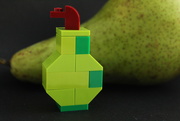 25th Mar 2021 - One real and one Lego pear