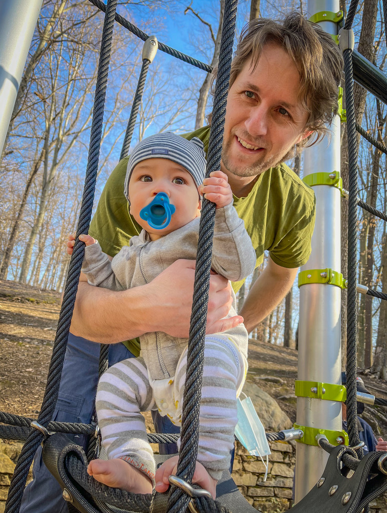 Father and Son Playground #3 by jbritt